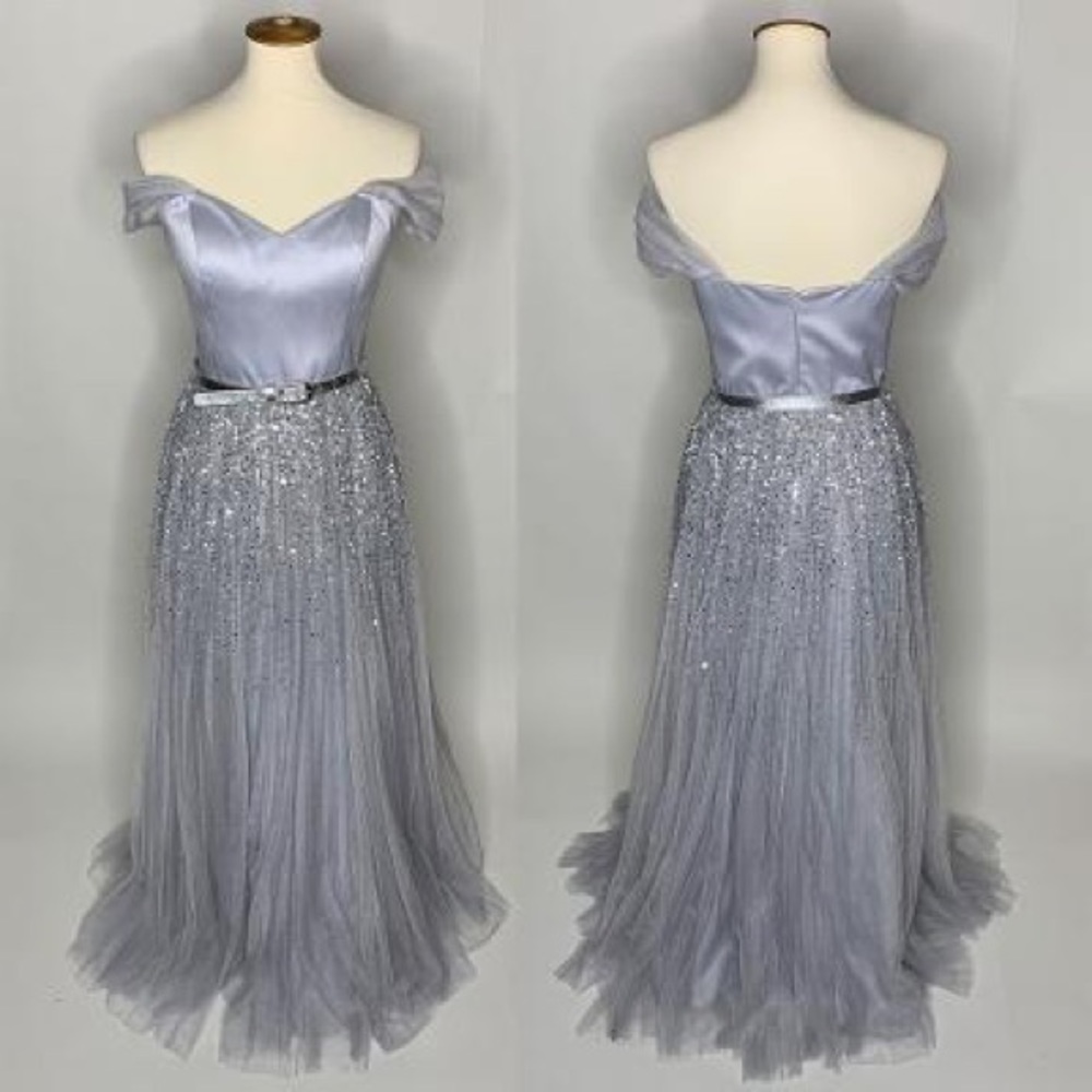 Sherri Hill beaded evening gown